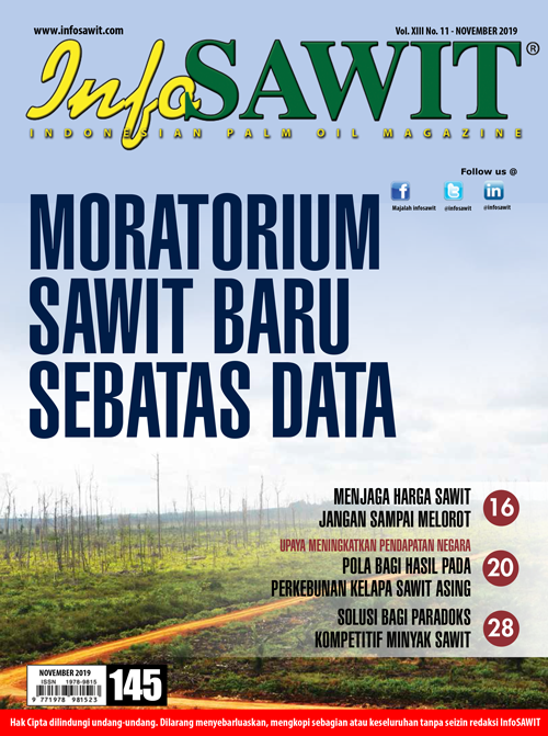 Majalah InfoSAWIT edisi November 2019